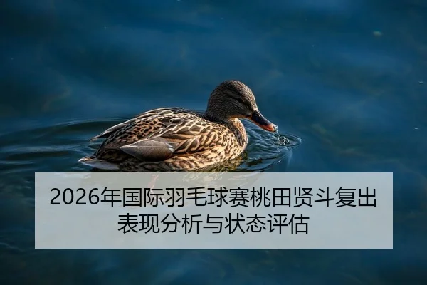 2026年国际羽毛球赛桃田贤斗复出表现分析与状态评估